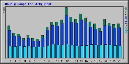 Hourly Usage Graph